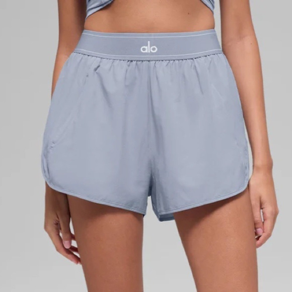 Alo Yoga Match Point Short Winter Frost XS